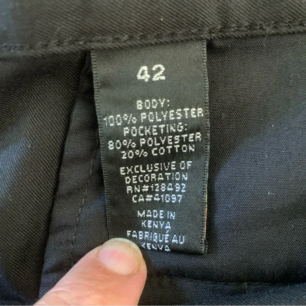 Greg Norman Golf Shorts Men's Size 42 Black Microlux Stretch moisturewicking UPF